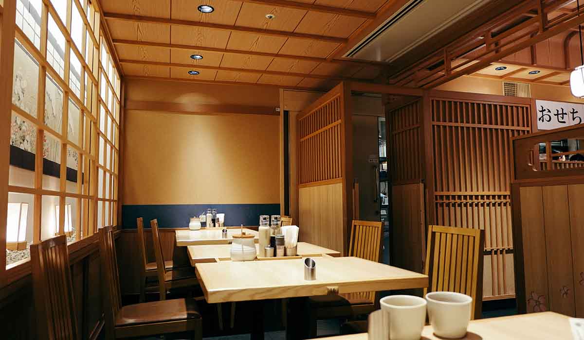 Interior del restaurante